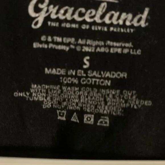 ELVIS PRESLEY WOMENS  BAND TEE - Picture 3 of 4